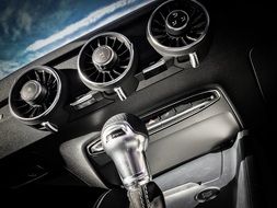 photo of dashboard audi tt