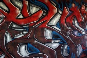 abstract grunge graffiti