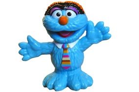 Blue toy Monster