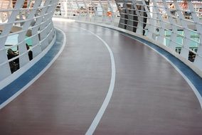 roller skating training track