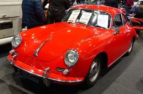 Oldtimer Porsche car