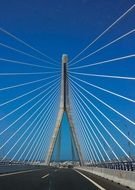 Photo of Road on a steel Bridge