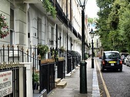 London street Taxi