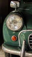 elegant exterior of a vintage car