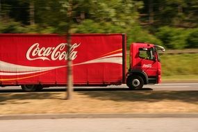 Truck Coca-cola