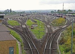 Picture of Marshalling Yard Tracks