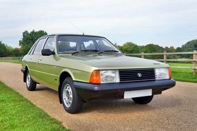 vintage green talbot solara