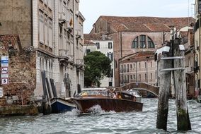 Picture of Water Taxi in Venice