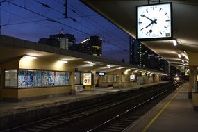 north train station in Brussels