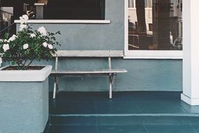 Bench Zen Soil Street Outdoor
