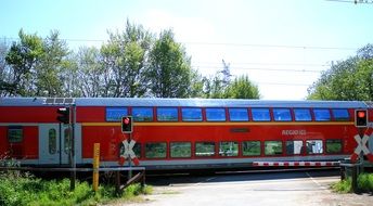 Mecklenburg Railway Crossing