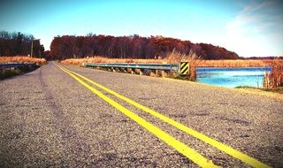 Road Yellow Line