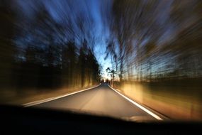 The Blur Of The Road