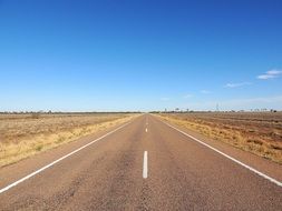 Road in the outback in Australia