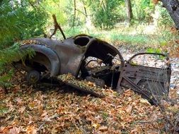 Car Abandoned Rusted