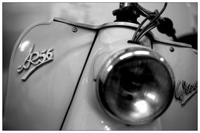 headlight of scooter simson ar56