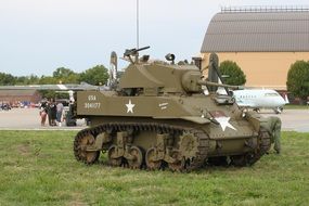 Tank M3 Light War Military