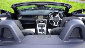 interior of a modern Mercedes-Benz