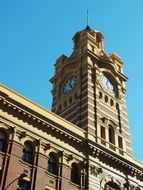 tower on Flinders Street in Melbourne