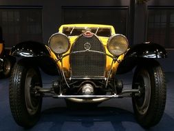 rare car in the museum