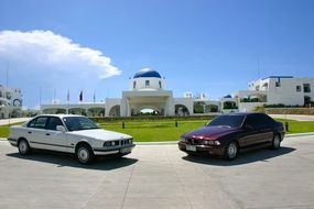 Bmw on Beach Greece