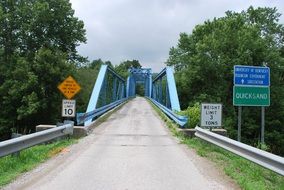 Quicksand Steel Bridge, Kentucky