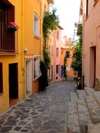 Collioure Street, france