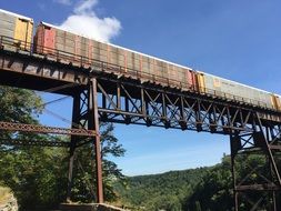 Train on the Bridge