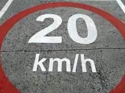 Road Sign Speed Limit