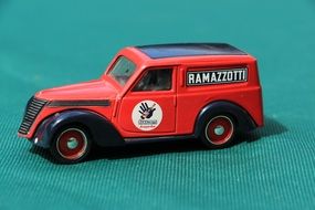 Picture of red Miniature car