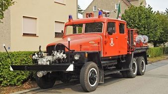 Historically Fire Truck