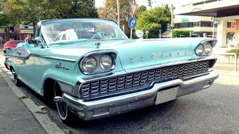 picture of the Mercury oldtimer auto
