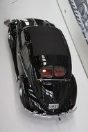 black car in autostadt wolfenburg