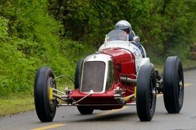 old racing car