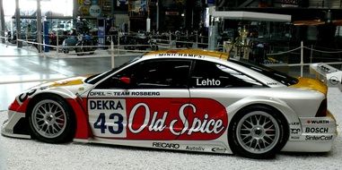 racing car opel for rally