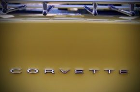 yellow corvette