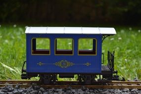 railway wagon in miniature