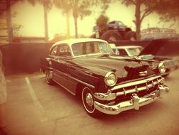 Old Car Sepia