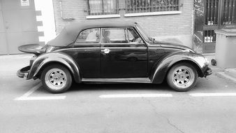 Car Black And White