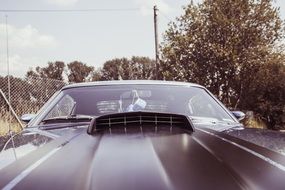 vintage picture of the Oldtimer car