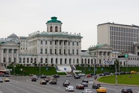 traffic in Moscow