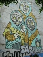 Weird Graffiti in Berlin