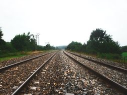 endless rails on the railroad