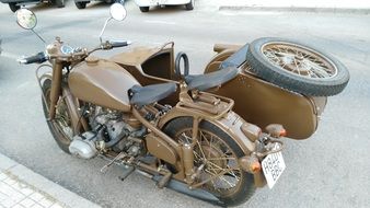 Picture of vintage Motorcycle