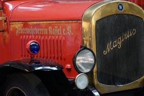 magirus dl-24 as a museum exhibit