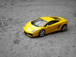 Lamborghini Yellow toy