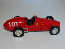 Small model of Vintage Ferrari Car