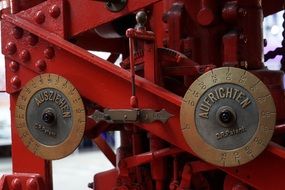 mechanism of the truck of the american company magirus