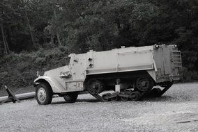Picture of A military Truck