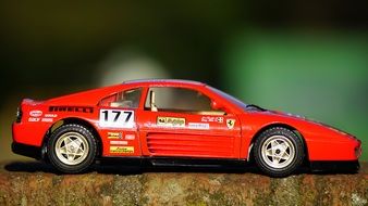 picture of the red Car Model